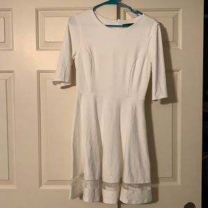 Lulu’s white dress - perfect for bridal events